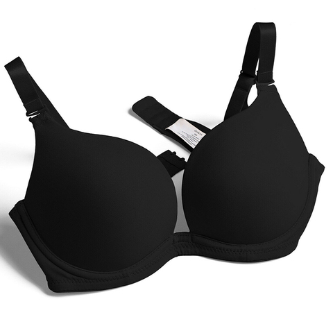 Qualité sous-vêtements Sexy femmes Push Up Lingerie soutien-gorge fil rembourré Convertible bretelles ajustées 65 70 75 80 85 90 95 100 A B C D E tasse ► Photo 1/6