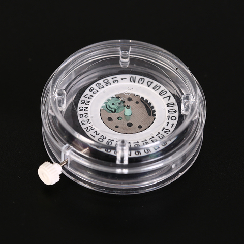 Montre ronde de remplacement à Quartz, affichage de la Date, Kit d'outils de réparation ► Photo 1/6