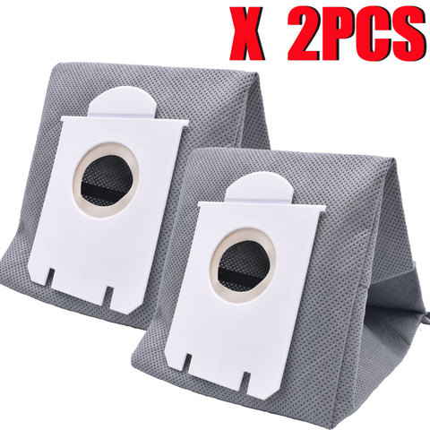 Sacs de remplacement pour aspirateur poussière, s-bag lavable, pour Philips FC9071 FC8134 FC8613 FC8614 FC8220 FC8224 FC8200, 2 pièces de rechange ► Photo 1/6