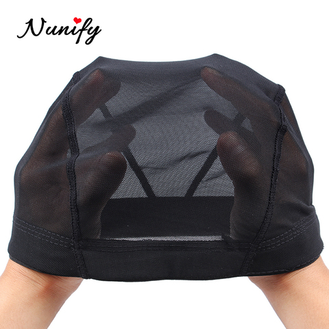 Nunify S/M/L – bonnet de perruque en Spandex, maille dôme, facile à coudre, bonnet de tissage extensible, filets à cheveux extensibles ► Photo 1/6