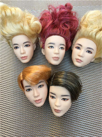 Tête de poupée originale corée idole Version têtes de poupée tête de bricolage pour 1/6 accessoires de poupée ► Photo 1/6