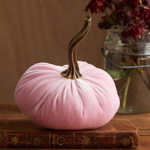 Décoration en velours artificiel faite à la main, citrouille Super douce rembourrée avec un décor exquis pour les vacances d'halloween, à faire soi-même ► Photo 1/6