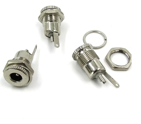 ZLinKJ 5 pièces/lot 5.5mm x 2.1mm DC099 prise d'alimentation cc prise femelle panneau montage connecteur DC-099 ► Photo 1/6
