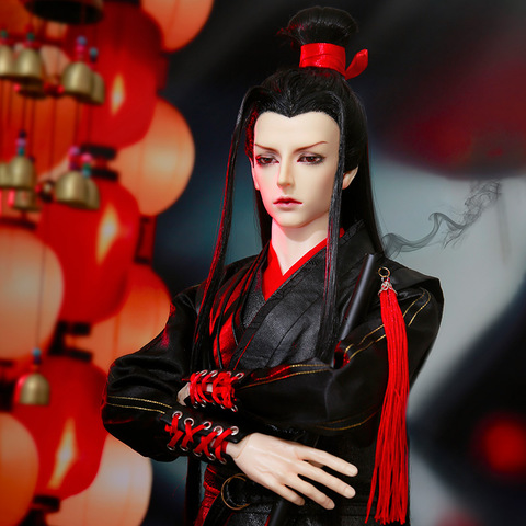 Isoom Adams Dragon guerrier style chinois BJD SD 1/3 70cm gratuit oeil balles boutique de mode boule Joint poupée cadeau ► Photo 1/6