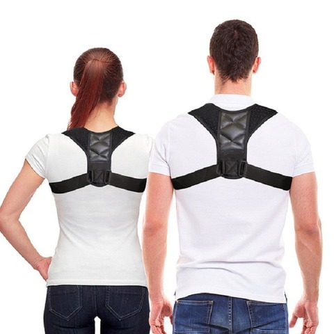 Correcteur de Posture clavicule, vêtements modelants pour enfants et adultes, ceinture de soutien du dos, Corset, orthèse orthopédique, épaule correcte ► Photo 1/6