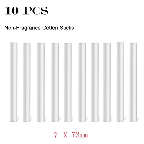 10 pièces 7X73mm sans parfum coton bâton antiparfum coton noyau pour sortie de voiture désodorisant Auto parfum désodorisant ► Photo 1/6