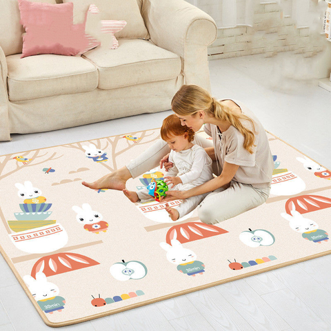 200cm * 180cm XPE bébé tapis de jeu jouets pour enfants tapis tapis de jeu développement tapis bébé chambre ramper tapis pliant tapis bébé tapis ► Photo 1/6