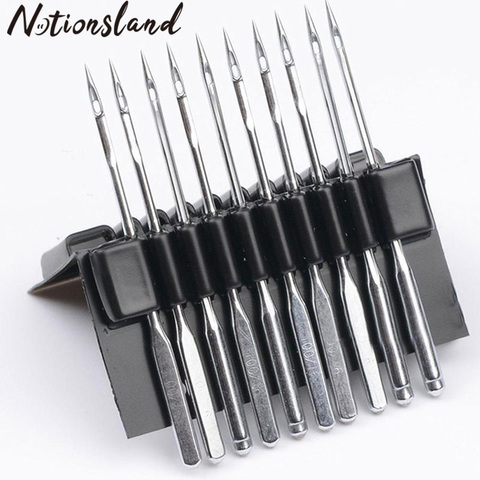 20 pièces/ensemble taille mixte universelle Machine à coudre toutes tailles aiguilles inox aiguilles à coudre pour toutes les machines à coudre domestiques ► Photo 1/6