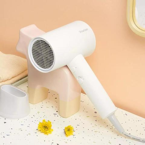 Original Youpin Showsee Anion sèche-cheveux Ion négatif soins des cheveux 1800w professionnel séchage rapide maison Portable sèche-cheveux diffuseur ► Photo 1/6