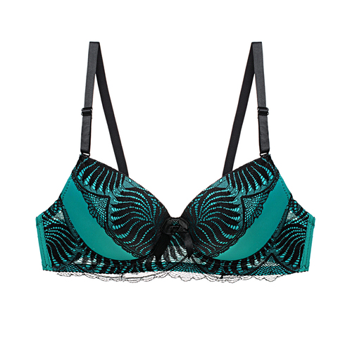 Soutien-gorge Push Up pour femmes, sous-vêtement Sexy, couleur unie, sans couture, sous-vêtements féminins ► Photo 1/5