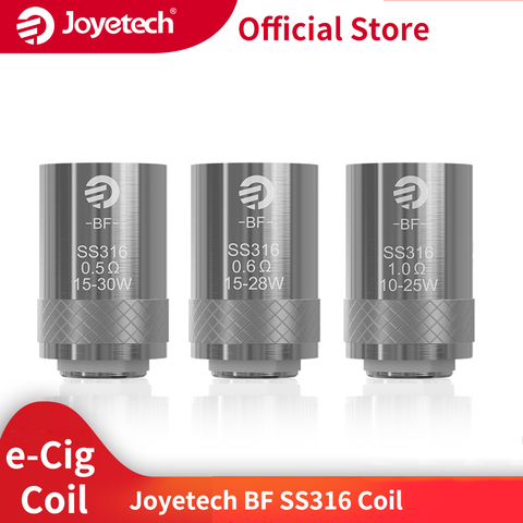 [RU/US/FR/ES] Original Joyetech BF SS316 tête 0.5ohm/0.6ohm/1.0ohm bobine de remplacement pour CUBIS/eGO AIO/cuboïde Mini e-cig ► Photo 1/6