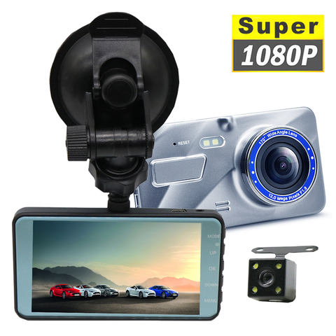 J16 – caméra de tableau de bord DVR pour voiture, 1080P, Dashcam grand Angle, enregistreur vidéo avec Vision nocturne, capteur G ► Photo 1/6