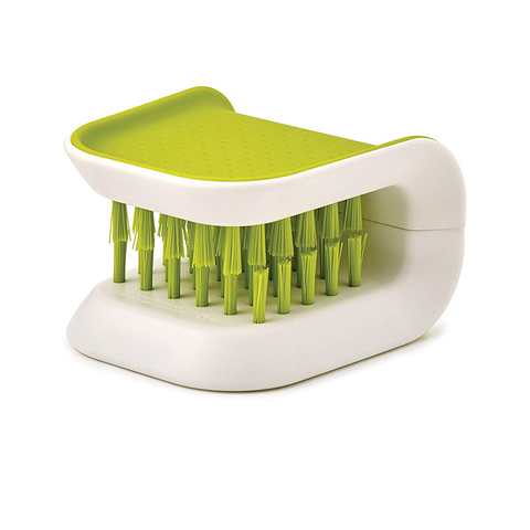 Nettoyeur de couteaux et de couverts, brosse à lame, nettoyage en forme de U, outil de nettoyage ménager antidérapant pour la cuisine ► Photo 1/6