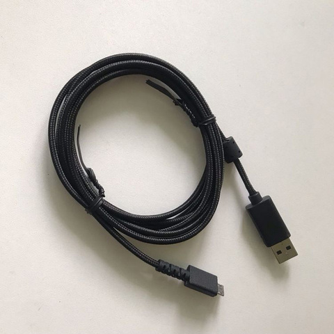 Logitech – câble USB tressé Durable pour souris Gaming sans fil G502, cordon de charge noir de haute qualité ► Photo 1/6
