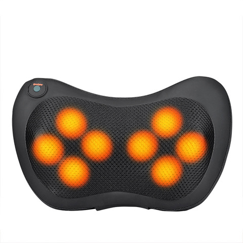 HANRIVER Eight-head multifunctional cervical spine leg waist electric massage instrument car home massage pillow ► Photo 1/6