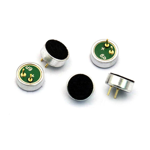 Microphone à condensateur électrique capacitif, 6x2.2mm, haut-parleur pour Arduino ► Photo 1/3