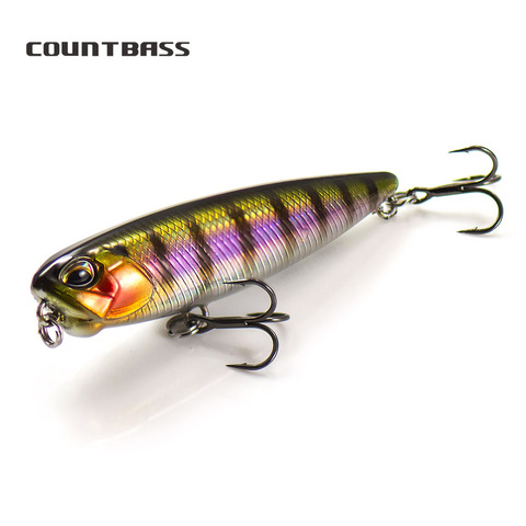 Contbass – Leurre flottant pour la pêche en Surface, appât artificiel,matériel idéal pour marcher de 65mm et 5,4 g, wobbler, ► Photo 1/6