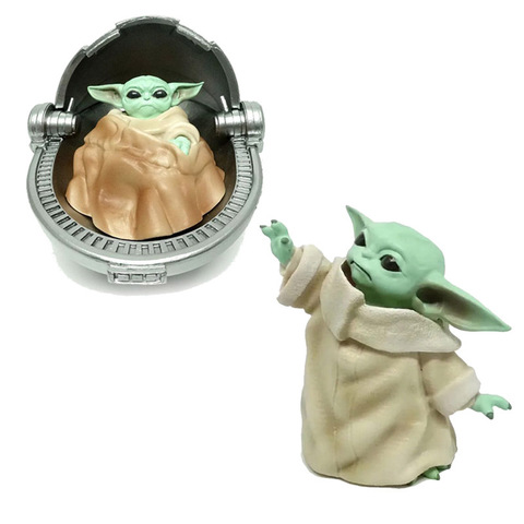 Disney espace Wars bébé Yoda dark vador Stormtrooper figurine poupée jouets la Force réveille Jedi figurines d'anime ► Photo 1/6