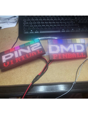 P2.5 Module d'affichage LED couleur complet HUB75, panneau intérieur 160mm x 80mm, matrice de panneau LED SMD RGB P2.5, Compatible avec PIN2DMD ► Photo 1/4