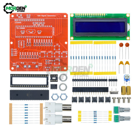 Kit de modules de générateur de Signal AVR DDS, générateur de fonction, sinus carré, dent de scie triangulaire, fréquence d'onde réglable, affichage LCD, bricolage ► Photo 1/6