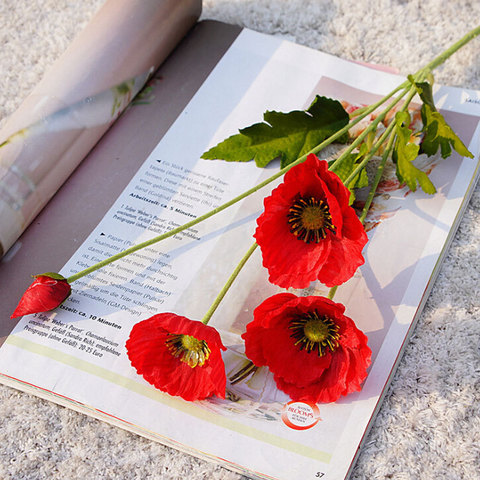 Bouquet de fleurs artificielles de mariage, fournitures de maison, ornements de décoration de haute qualité ► Photo 1/6