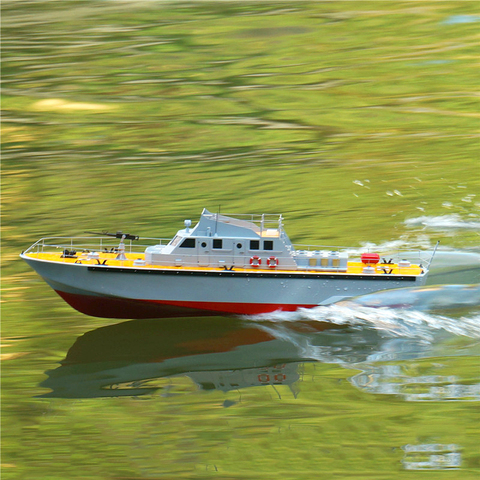 Kit de fabrication de modèle de bateau Speedboat, bateau de patrouille intérieure MK, Simulation de télécommande, modèle de bateau ► Photo 1/6