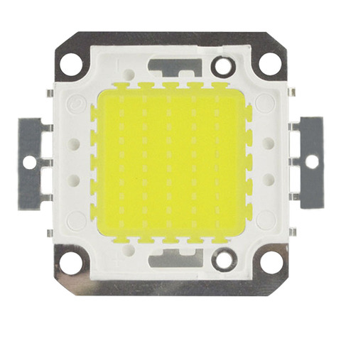 Puce LED haute puissance 50W COB, diodes SMD pour projecteur, ampoule de projecteur, puce à bascule pour bricolage 30-34V ► Photo 1/3