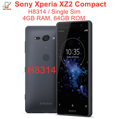 Sony – smartphone Xperia XZ2 de 4 go de RAM et 64 go de ROM, téléphone portable d'origine, 4G LTE, écran de 5.0 pouces, Snapdragon 845, Octa Core, NFC, H8314 ► Photo 1/6