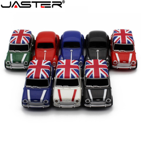 JASTER simulation de voiture, USB de 64 go, Mini modèle de voiture Cooper, 4 go, 16 go, 32 go, mémoire flash, clé usb 2.0 ► Photo 1/5