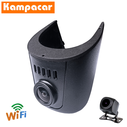 Kampacar AD07-D DashCam pour Audi A1 A3 8p 8v A4 A5 f5 A6 A7 A8 Q2 Q3 Q5 Q7 4M Q8 TT TTS 1080P Double Enregistreur Vidéo Wifi Voiture Dvr ► Photo 1/3