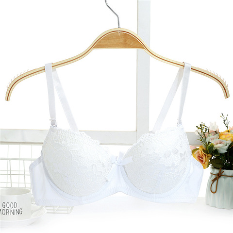 Soutien-gorge Push-up Sexy pour femmes, soutien-gorge grande taille, coupe en dentelle, soutien-gorge pour poitrine, pour filles ► Photo 1/6