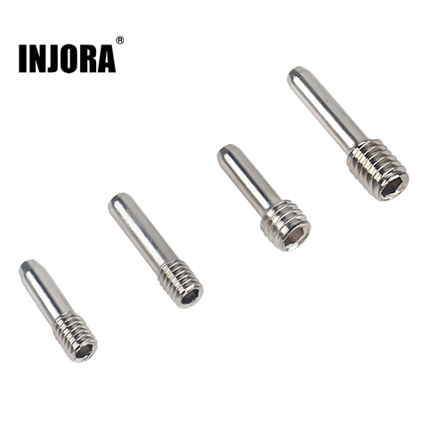 INJORA-vis inox, 10 pièces, M3 M4, hexagone sans tête, pour voiture 1/10 RC, chenille ► Photo 1/6