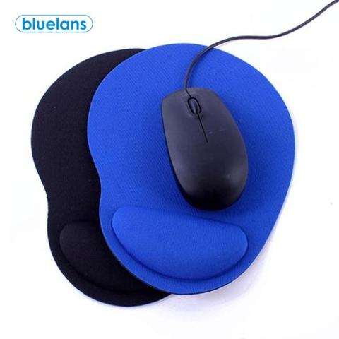 Prix usine nouveau bureau à domicile couleur unie anti-dérapant tapis de souris de jeu tapis de souris avec Support de poignet confort ergonomique pour ordinateur portable PC ► Photo 1/6