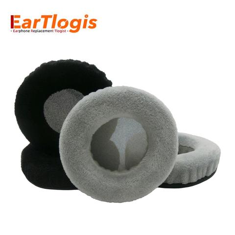 Oreillettes de remplacement en velours EarTlogis pour Shure SRH940 SRH840 SRH 940 840 pièces casque antibruit housse coussin tasses oreiller ► Photo 1/6