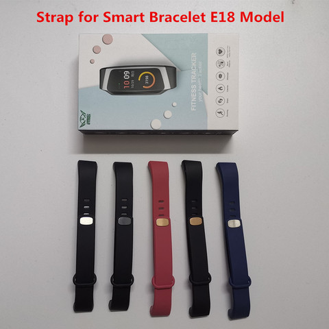 Bracelet en silicone pour bracelet connecté modèle E18, 100% original ► Photo 1/6