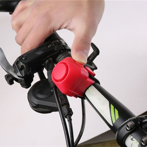 Sonnette puissante pour vélo électrique 130 dB, klaxon à fixer au guidon, accessoire d'avertissement sonore pour les cyclistes ► Photo 1/6