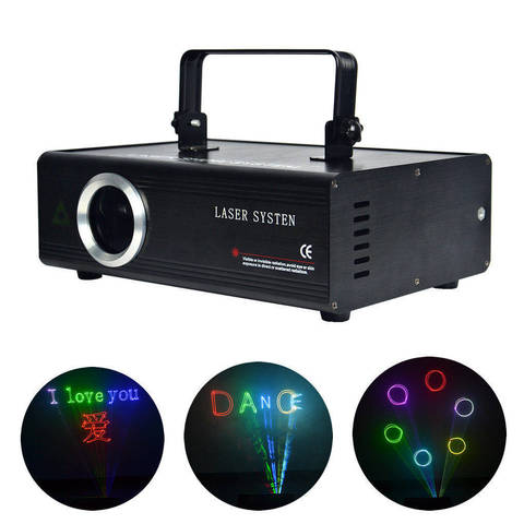 20 KPPS Galvo Scanner 500mW rvb Laser modifier SD ILDA programme carte projecteur Animation lumières DMX Scan DJ scène effet éclairage ► Photo 1/6