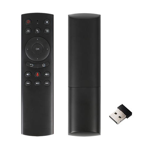 G20 télécommande 2.4G sans fil Air souris gyroscope contrôle vocal détection universelle Mini clavier télécommande pour Android TV Box ► Photo 1/6