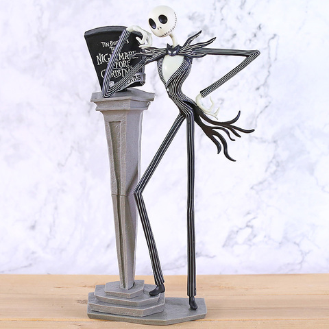 Le cauchemar avant noël 25th anniversaire Jack Skellington figurine à collectionner modèle Brinquedo jouet cadeau ► Photo 1/6