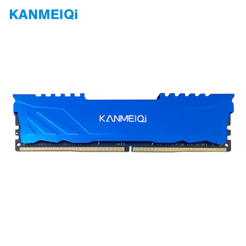 Kanmeiqi-DDR4, 4 go, 8 go de ram 16 go, 2133mhz 2400/2666mhz, ordinateur de bureau de mémoire avec dissipateur thermique DIMM 1.2V broches, prend en charge toutes les cartes mères DDR4 ► Photo 1/6