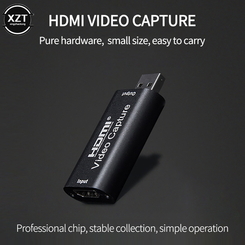 USB 2.0 3.0 HDMI vidéo Capture carte TV vidéo carte Grabber enregistrement 1080p 30fps 60fps pour PS4 jeu caméra enregistrement en direct Streaming ► Photo 1/6