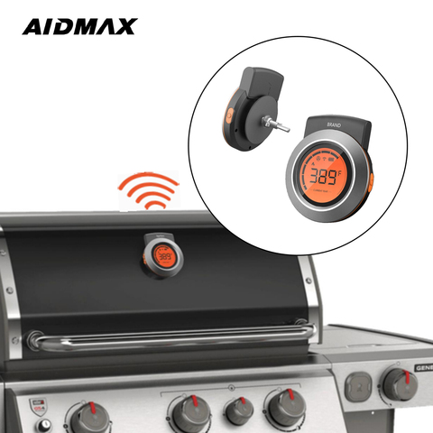 AidMax AT01 500 Celsius sans fil Bluetooth Barbecue fumeur gril thermomètre jauge de température Barbecue cuisine thermomètre avec APP ► Photo 1/6