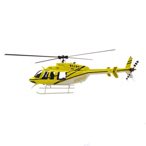 Hélicoptère RC en fibre de verre, cloche 470, taille 407, longueur 900mm, Exact, 1/13 échelles, Version KIT ► Photo 1/6