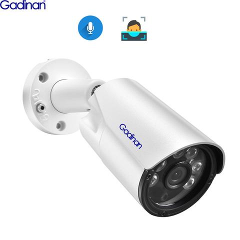 Gadinan – caméra de surveillance extérieure IP POE hd 5MP (GD-IP335-01A), dispositif de sécurité domestique, avec Audio, codec H.265AI et protocole ONVIF, grand Angle de 2.8mm, détection des visages, SONY IMX335 ► Photo 1/6