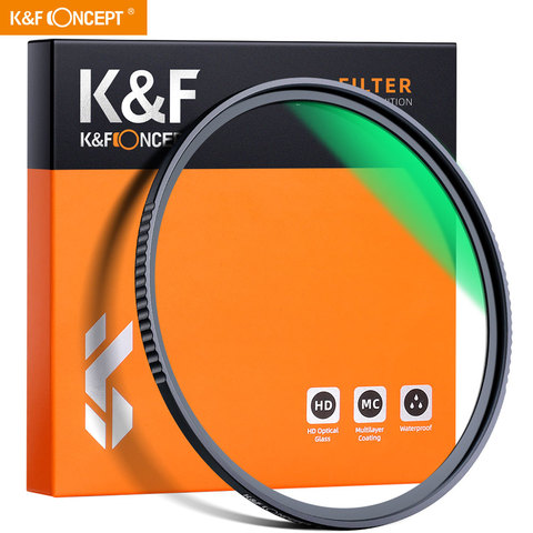 K & F Concept – filtre UV nano-x MCUV, filtre en verre Ultra mince, 18 couches, étanche MRC, multi-revêtement, pour lentille de Protection, 58/77/82mm ► Photo 1/6