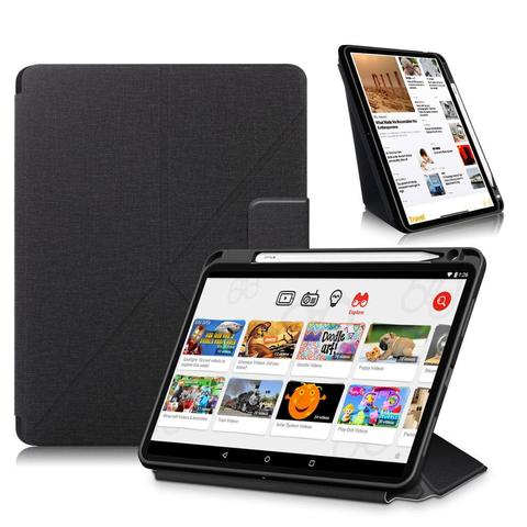 Étui avec porte-crayon, housse de protection pour tablette ipad pro 11 12.9 2022, ipad Air 4 2022 ► Photo 1/6