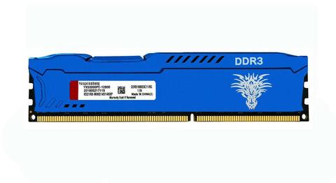 DDR3 4GB 8GB 1600MHz PC3-12800 240Pin CL11 DIMM ordinateur de bureau gilet de refroidissement mémoire 1.5V RAM ordinateur pièces mémoire US stock ► Photo 1/5
