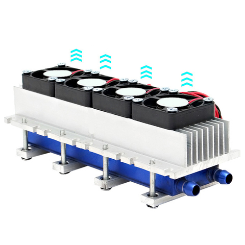 288W thermoélectrique Peltier réfrigération refroidisseur DC12V semi-conducteur climatiseur système de refroidissement Kit de bricolage ► Photo 1/6