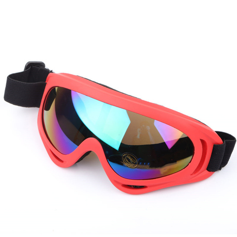 Lunettes de Ski de couleur professionnelle, coupe-vent X400 protection UV, pour Sports de plein air, anti-buée, pour skateboard ► Photo 1/6