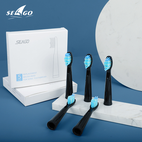 SEAGO – tête de brosse à dents électrique de remplacement SG899, pour sg507/910/515/551/503, 4 pièces, offre spéciale ► Photo 1/6